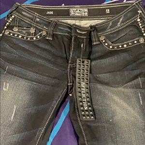 Size 28 long Affliction Jeans